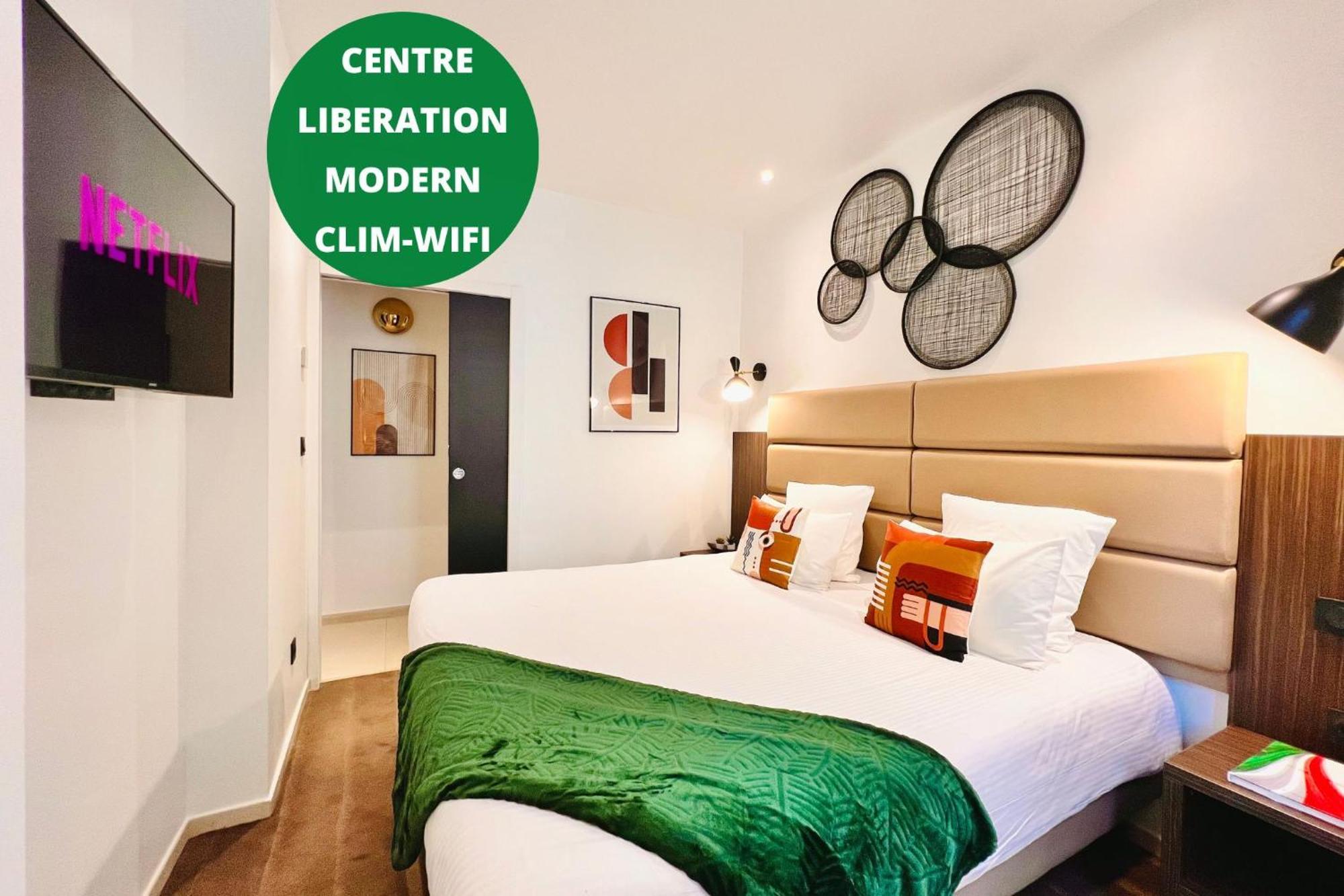 Apartment Malaussena - Reception 24&7 - Center Liberation Nizza Esterno foto